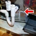 active condensate leak at air handler